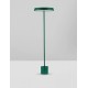 Matt Green Aluminium & Acrylic Black Fabric Wire LED 33 Watt 220-240 Volt 2666Lm 3000K IP20 Switch On/Off Cable Length 250 cm