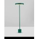 Matt Green Aluminium & Acrylic Black Fabric Wire LED 33 Watt 220-240 Volt 2666Lm 3000K IP20 Switch On/Off Cable Length 250 cm