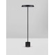 Matt Black Aluminium & Acrylic Black Fabric Wire LED 33 Watt 220-240 Volt 2666Lm 3000K IP20 Switch On/Off Cable Length 250 cm