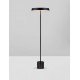 Matt Black Aluminium & Acrylic Black Fabric Wire LED 33 Watt 220-240 Volt 2666Lm 3000K IP20 Switch On/Off Cable Length 250 cm