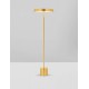 Satin Gold Aluminium & Acrylic Black Fabric Wire LED 33 Watt 220-240 Volt 2666Lm 3000K IP20 Switch On/Off Cable Length 250 cm