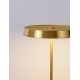 Satin Gold Aluminium & Acrylic Black Fabric Wire LED 33 Watt 220-240 Volt 2666Lm 3000K IP20 Switch On/Off Cable Length 250 cm