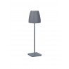 Sandy Dark Grey Die-Casting Aluminium & Acrylic LED 2 Watt 207Lm 3000K IP54 Beam Angle 62O DC 5 Volt Switch On/Off USB Wire D: 1