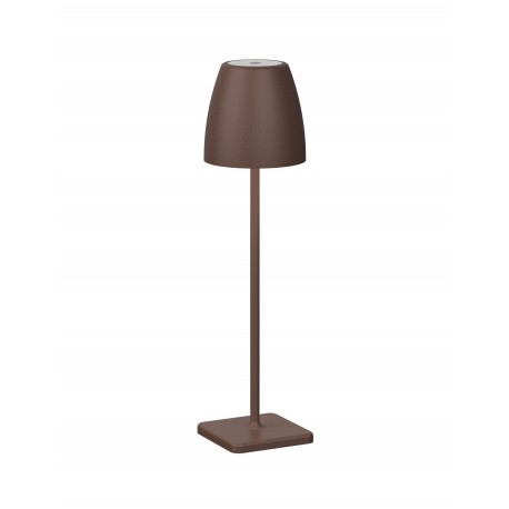 Sandy Rust Brown Die-Casting Aluminium & Acrylic LED 2 Watt 207Lm 3000K IP54 Beam Angle 62O DC 5 Volt Switch On/Off USB Wire D: 