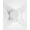 Sandy White Aluminium & Glass Osram LED 4x1 Watt 265Lm 3000K 100-240 Volt 50Hz Beam Angle 4x38o IP54 L: 5.5 W: 6.5 H: 6.5 cm Lig