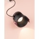 Black Aluminium LED 12 Watt 720Lm 3000K Beam 38o IP65 D: 7.8 H: 7.5 cm 