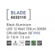 Black Aluminium LED 12 Watt 720Lm 3000K Beam 38o IP65 D: 7.8 H: 7.5 cm 