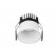 White Aluminium LED 12 Watt 720Lm 3000K Beam 38o IP65 D: 7.8 H: 7.5 cm 