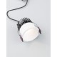 White Aluminium LED 12 Watt 720Lm 3000K Beam 38o IP65 D: 7.8 H: 7.5 cm 