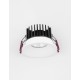 White Aluminium LED 12 Watt 720Lm 3000K Beam 38o IP65 D: 8.5 H: 5.4 cm 