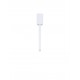 Sandy White Aluminium LED 4 Watt 220-240Volt 177Lm 3000K IP20 Beam Angle 25° D: 5 H: 29.5 cm 
