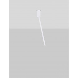 Sandy White Aluminium LED 4 Watt 220-240Volt 177Lm 3000K IP20 Beam Angle 25° D: 5 H: 49.5 cm 