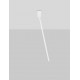 Sandy White Aluminium LED 4 Watt 220-240Volt 177Lm 3000K IP20 Beam Angle 25° D: 5 H: 70 cm 