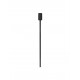 Sandy Black Aluminium LED 4 Watt 220-240Volt 177Lm 3000K IP20 Beam Angle 25° D: 5 H: 70 cm 