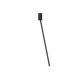 Sandy Black Aluminium LED 4 Watt 220-240Volt 177Lm 3000K IP20 Beam Angle 25° D: 5 H: 70 cm 