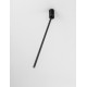 Sandy Black Aluminium LED 4 Watt 220-240Volt 177Lm 3000K IP20 Beam Angle 25° D: 5 H: 70 cm 