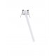 Sandy White Aluminium LED 4 Watt 220-240Volt 177Lm 3000K IP20 Beam Angle 25° D: 5 H: 24 cm 