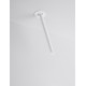 Sandy White Aluminium LED 4 Watt 220-240Volt 177Lm 3000K IP20 Beam Angle 25° D: 5 H: 24 cm 