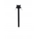 Sandy Black Aluminium LED 4 Watt 220-240Volt 177Lm 3000K IP20 Beam Angle 25° D: 5 H: 24 cm 