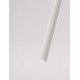 Sandy White Aluminium LED 4 Watt 220-240Volt 177Lm 3000K IP20 Beam Angle 25° D: 5 H: 44 cm 