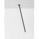Sandy Black Aluminium LED 4 Watt 220-240Volt 177Lm 3000K IP20 Beam Angle 25° D: 5 H: 64 cm 