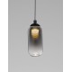 Sandy Black Metal & Smoky Glass LED 6 Watt 220-240Volt 457Lm 3000K IP20 D: 7 H: 154 cm 