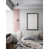 Sandy Black Metal & Smoky Glass LED 6 Watt 220-240Volt 457Lm 3000K IP20 D: 10 H: 125 cm