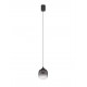 Sandy Black Metal & Smoky Glass LED 6 Watt 220-240Volt 457Lm 3000K IP20 D: 10 H: 125 cm 