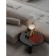 Brass Gold Metal & Smoky Glass LED 8 Watt 220-240Volt 227Lm 3000K IP20 D: 17 H: 32 cm 