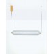 Triac Dimmable Brass Gold Metal & Clear Acrylic LED 40 Watt 220-240 Volt 3384Lm 3000K IP20 L: 90 W: 15 H: 120 cm 