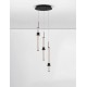 Triac Dimmable Sandy Black Aluminium, Acrylic & Ceramic LED 18 Watt 220-240Volt 1346Lm 3000K IP20 D: 35 H: 170 cm 