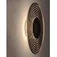 Black Nickel & Smoky Glass LED 8 Watt 220-240Volt 72Lm 3000K IP20 D: 30 W: 6 H: 30 cm 