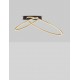 Triac Dimmable Brass Gold Steel, Aluminium & Silicone LED 42 Watt 220-240Volt 2094Lm 3000K IP20 D: 72 W: 59 H: 30 cm 