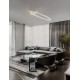 Triac Dimmable Sandy White Steel, Aluminium & Silicone LED 30 Watt 220-240Volt 1345Lm 3000K IP20 D: 64 W: 60 H: 30 cm 