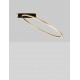 Triac Dimmable] Brass Gold Steel, Aluminium & Silicone LED 30 Watt 220-240Volt 1301Lm 3000K IP20 D: 64 W: 60 H: 30 cm 
