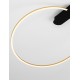 Triac Dimmable] Brass Gold Steel, Aluminium & Silicone LED 30 Watt 220-240Volt 1301Lm 3000K IP20 D: 64 W: 60 H: 30 cm 