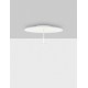 Triac Dimmable Sandy White Steel, Aluminium & Acrylic LED 30 Watt 220-240Volt 1832Lm 3000K IP20 D: 60 H: 23 cm 