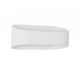 White Aluminium & Glass LED 9 Watt 475Lm 3000K 100-240 Volt Beam Angle 155 O IP54 Light Up & Down L: 18 W: 11.5 H: 7.5 cm 