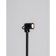 Black Aluminium & Glass LED 5 Watt 378Lm 3000K 100-240 Volt Beam Angle 21O IP65 D: 5 W: 9 H: 64 cm 