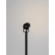 Black Aluminium & Glass LED 5 Watt 378Lm 3000K 100-240 Volt Beam Angle 21O IP65 D: 5 W: 9 H: 64 cm 