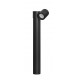 Black Aluminium Glass Diffuser LED GU10 1x7 Watt 100-240 Volt IP54 Bulb Excluded D: 6.8 W: 13.8 H: 55 cm 
