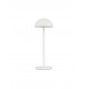 White Aluminium & Acrylic LED 1 Watt 207Lm 3000K DC 5 Volt IP54 Switch On/Off / USB Wire D: 11.5 W: 11.8 H: 32 cm 