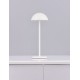 White Aluminium & Acrylic LED 1 Watt 207Lm 3000K DC 5 Volt IP54 Switch On/Off / USB Wire D: 11.5 W: 11.8 H: 32 cm 