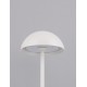 White Aluminium & Acrylic LED 1 Watt 207Lm 3000K DC 5 Volt IP54 Switch On/Off / USB Wire D: 11.5 W: 11.8 H: 32 cm 