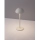 White Aluminium & Acrylic LED 1 Watt 207Lm 3000K DC 5 Volt IP54 Switch On/Off / USB Wire D: 11.5 W: 11.8 H: 32 cm 