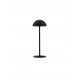 Black Aluminium & Acrylic LED 1 Watt 207Lm 3000K DC 5 Volt IP54 Switch On/Off / USB Wire D: 11.5 W: 11.8 H: 32 cm 