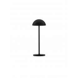 Black Aluminium & Acrylic LED 1 Watt 207Lm 3000K DC 5 Volt IP54 Switch On/Off / USB Wire D: 11.5 W: 11.8 H: 32 cm 