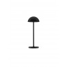 Black Aluminium & Acrylic LED 1 Watt 207Lm 3000K DC 5 Volt IP54 Switch On/Off / USB Wire D: 11.5 W: 11.8 H: 32 cm