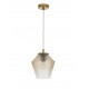 Pendant Light Cognac shadow Gl Brass Metal E271x60W D19.7 H120 