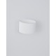 White Aluminium & Glass LED 2x5 Watt 560Lm 3000K 100-240 Volt Beam Angle 90 O IP54 Light Up & Down L: 17 H 1: 8.5 H 2: 14 cm 